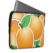 Funky apricot laptopschutzhülle (Vorne Rechts)