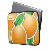 Funky apricot laptopschutzhülle (Vorderseite Links)