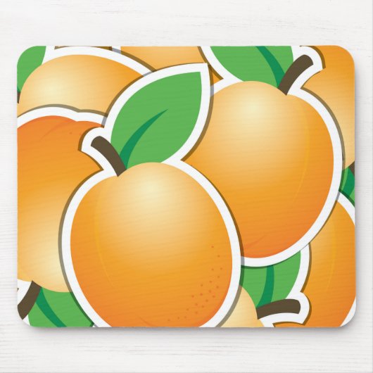 Funky apricot mousepad (Vorne)