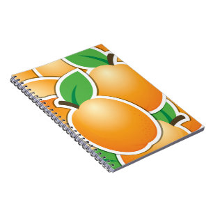 Funky apricot notizblock