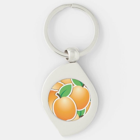 Funky apricot schlüsselanhänger (Vorderseite)