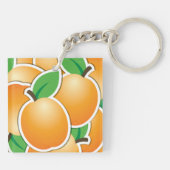 Funky apricot schlüsselanhänger (Rückseite)
