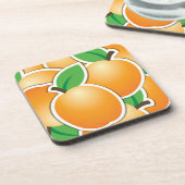 Funky apricot untersetzer (Linke Seite)