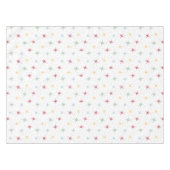 Funky Atomage Sternexplosion Mid Mod Pattern Tischdecke (Vorderseite (Horizontal))