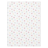 Funky Atomage Sternexplosion Mid Mod Pattern Tischdecke (Vorderseite)