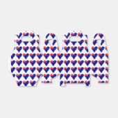 Funky Australia Herz Flag Red Border Geschenkschachtel (Ungefaltet)