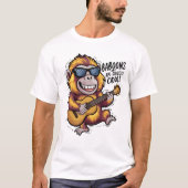 Funky Baboon Jam Session T-Shirt (Vorderseite)
