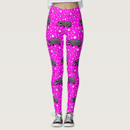 Funky Badger Leggings! Leggings