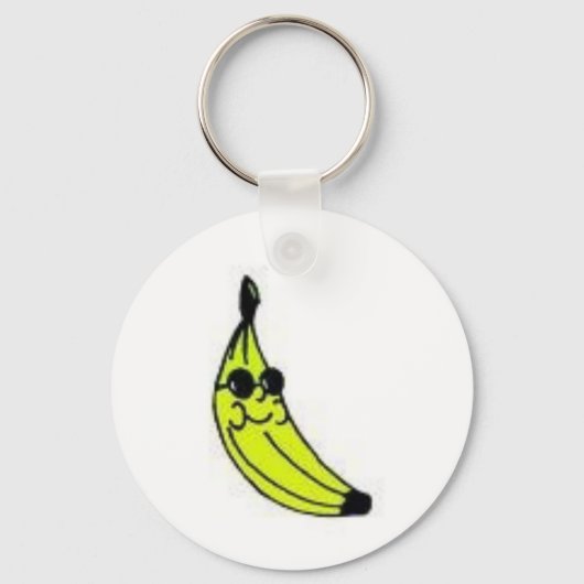 Funky Banana Keyring Schlüsselanhänger (Vorderseite)