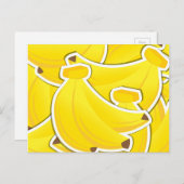 Funky banana postkarte (Vorne/Hinten)