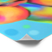 Funky Basset Hound Poster (Ecke)