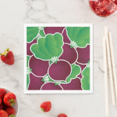 Funky Beet Serviette (Beispiel)