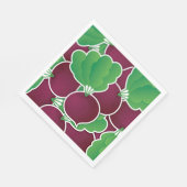 Funky Beet Serviette (Ecke)