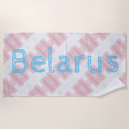 Funky Belarus Folk Cross Starke Strandtuch