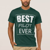 Funky Best Pilot je T - Shirt Top (Vorderseite)