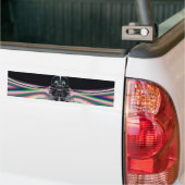 Funky Bird Autoaufkleber (Auf Lkw)