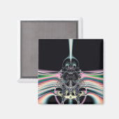 Funky Bird Magnet (Vorderseite/Rückseite)