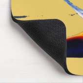 Funky Bird-of-Paradise Tropic Blume Mousepad (Ecke)