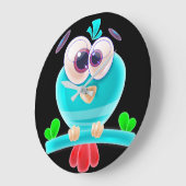 Funky Birdie Uhr (Winkel)