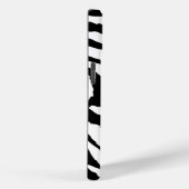 Funky Black and White Zebra Print | Hülle (Rückseite / Rechts)