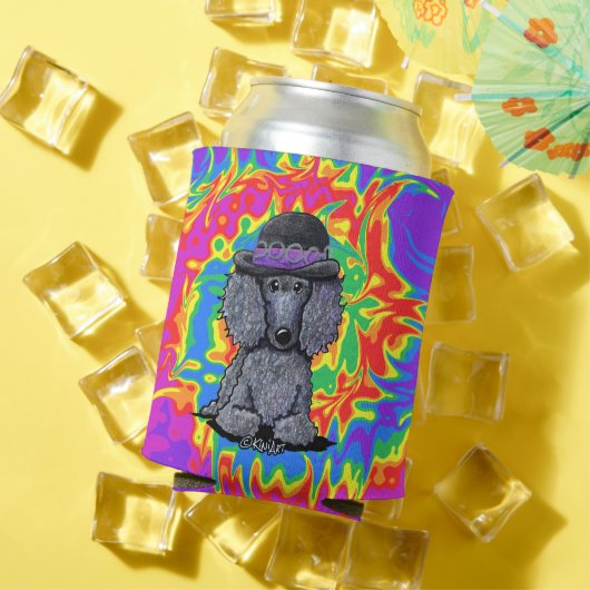 Funky Black Poodle Dosenkühler (In Situ Sommer)