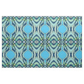 Funky Blaues Muster Stoff (Fat Quarter (45,7 x 55,9 cm))