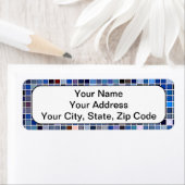 Funky Blue 'Bathroom Tiles' (Insitu)