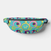 Funky Blue Circles Bauchtasche (Ablage )