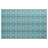 Funky Blue Pattern Stoff (Yard (91,4 cm))