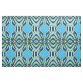 Funky Blue Pattern Stoff (Fat Quarter (45,7 x 55,9 cm))