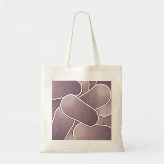 Funky Blue Potato Tragetasche (Vorne)