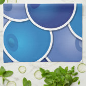 Funky Blueberry Handtuch (Gefaltet)