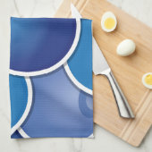 Funky Blueberry Handtuch (Viertel Falte)