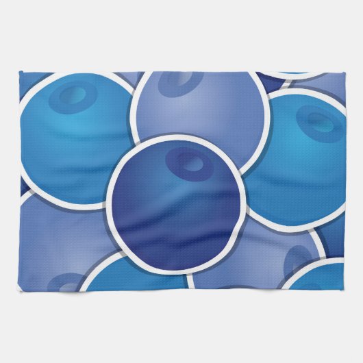 Funky Blueberry Handtuch (Horizontal)
