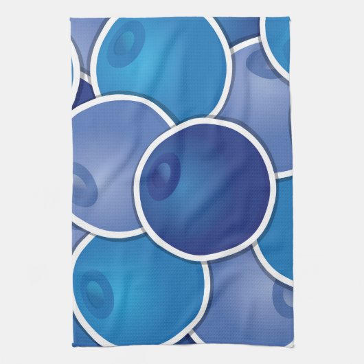 Funky Blueberry Handtuch (Vertikal)