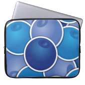 Funky Blueberry Laptopschutzhülle (Vorderseite)