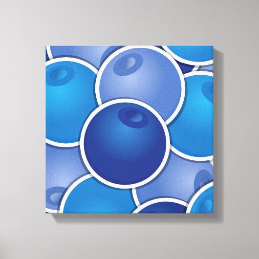 Funky Blueberry Leinwanddruck (Vorderseite)