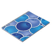 Funky Blueberry Notizblock (Linke Seite)