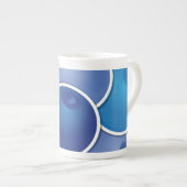 Funky Blueberry Porzellantasse (Vorderseite Rechts)