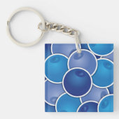 Funky Blueberry Schlüsselanhänger (Vorderseite)