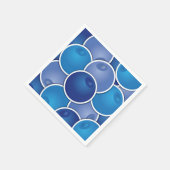 Funky Blueberry Serviette (Ecke)