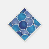 Funky Blueberry Serviette (Ecke)
