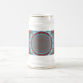 Funky Blume Bierglas (Mittel)