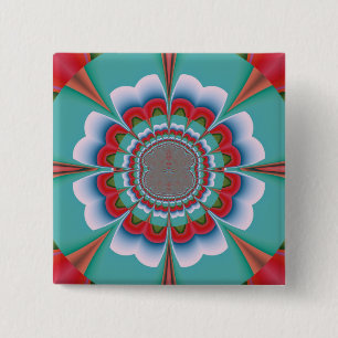 Funky Blume Button