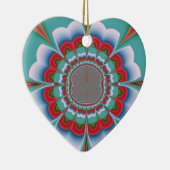 Funky Blume Keramikornament (Rechts)