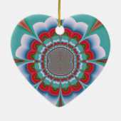 Funky Blume Keramikornament (Hinten)