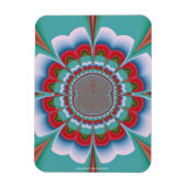 Funky Blume Magnet (Vertikal)