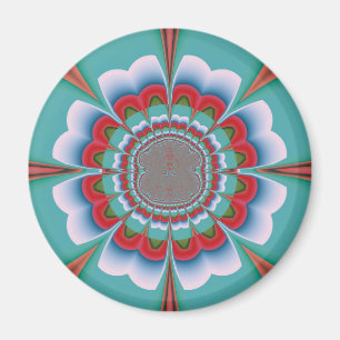 Funky Blume Magnet