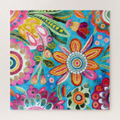 Funky Blume Puzzle (Horizontal)
