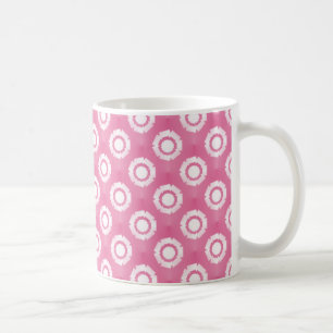 Funky Blume Tasse, hübsch rosa Kaffeetasse